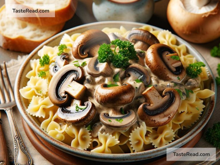 How to Make a Flavorful Mushroom Stroganoff for Dinner