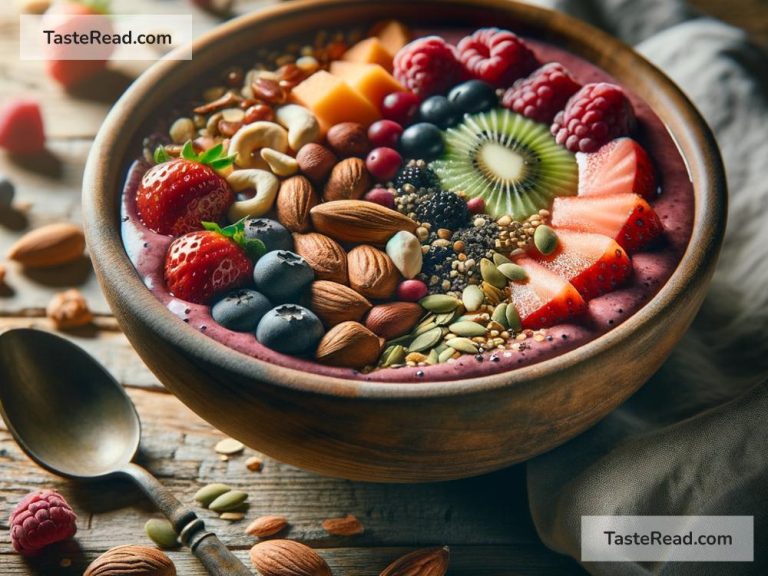 How to Make a High-Protein Breakfast Smoothie Bowl