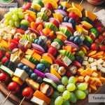 How to Make a Lunch Skewer Platter for Variety