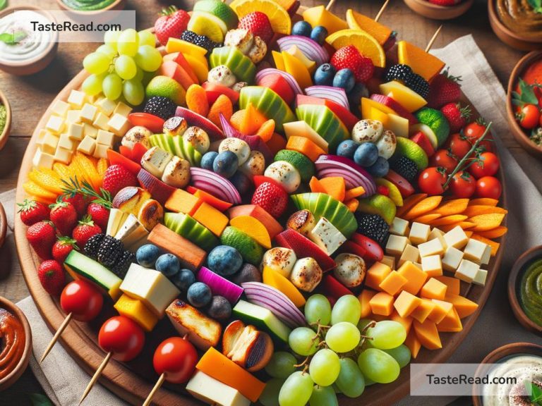 How to Make a Lunch Skewer Platter for Variety