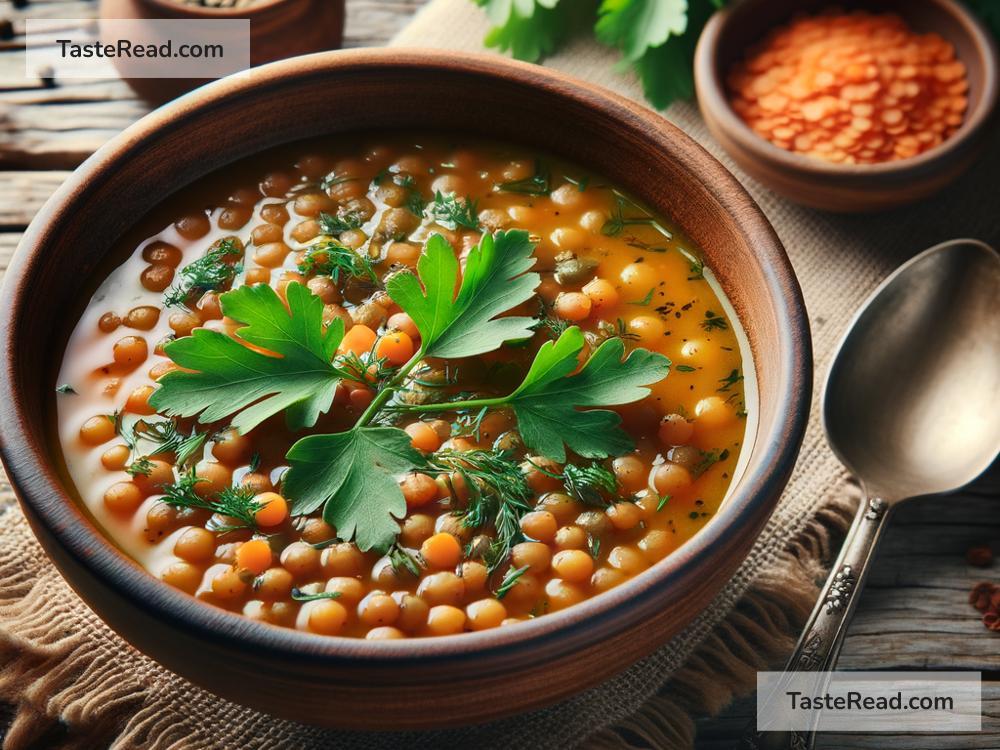 How to Make a Quick and Easy Lentil Soup for Lunch