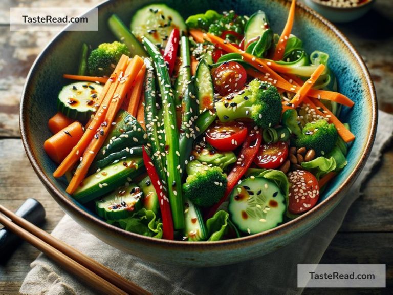 How to Make a Sweet and Spicy Asian-Inspired Salad for Lunch