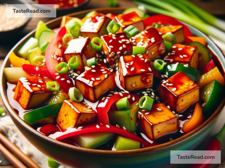 How to Make a Sweet Chili Tofu Bowl for a Vegan Lunch