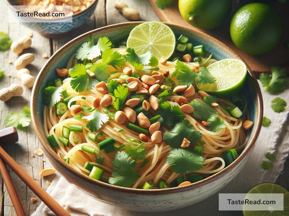 How to Make a Thai-Inspired Peanut Noodle Salad for Lunch