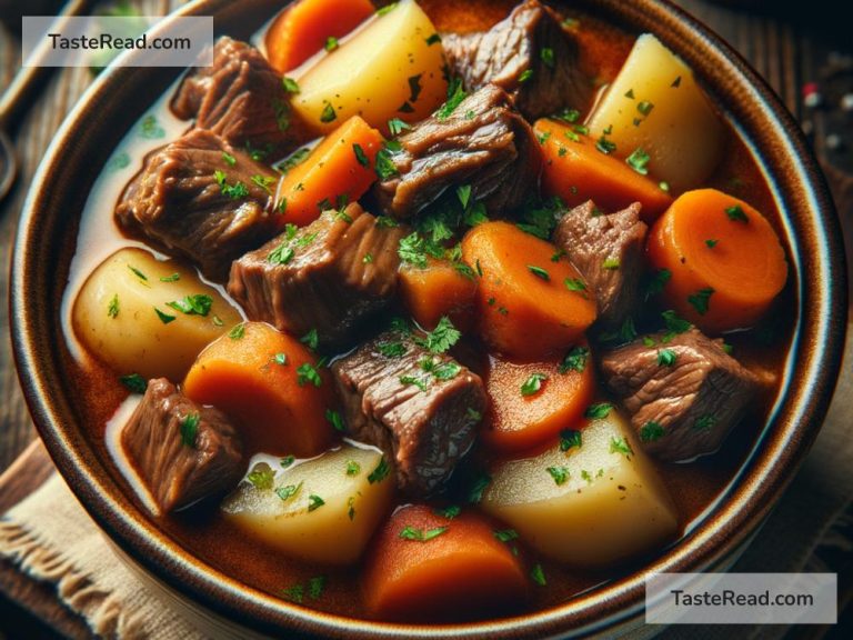 How to Make a Warm and Filling Beef Stew for Dinner