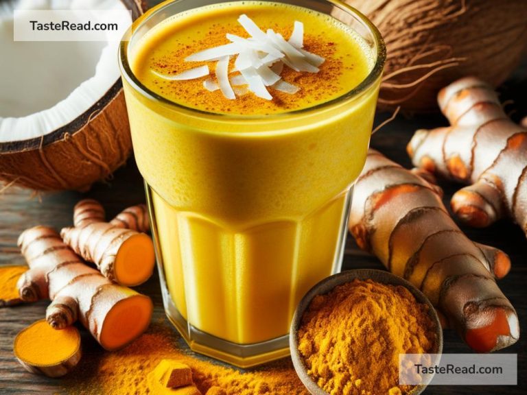 How to Make an Anti-Inflammatory Turmeric and Coconut Smoothie