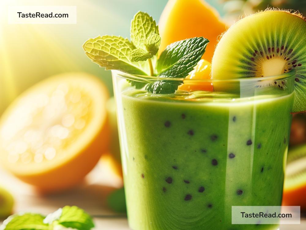 How to Make an Energizing Tropical Green Smoothie