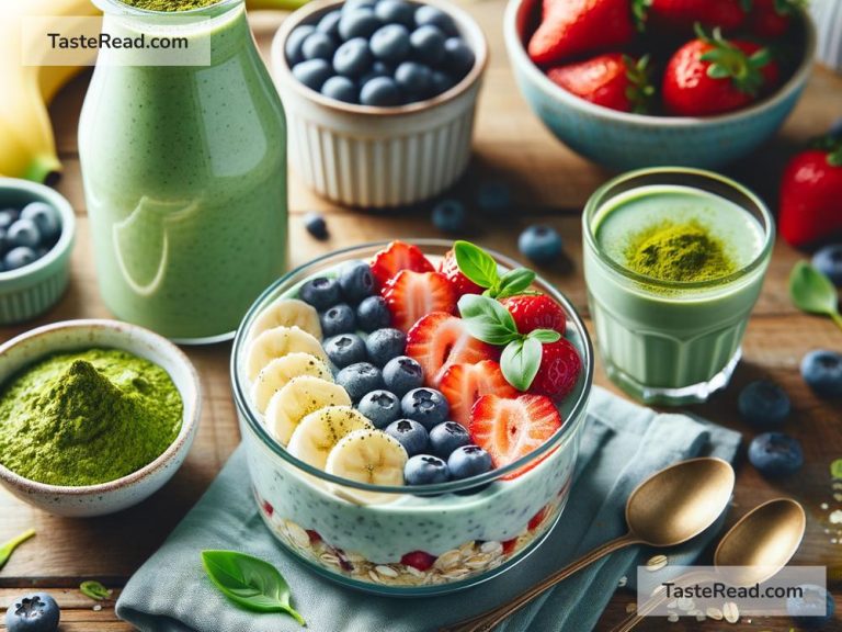 How to Make an Energy-Boosting Breakfast with Matcha