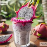 How to Make an Exotic Dragon Fruit Coconut Shake