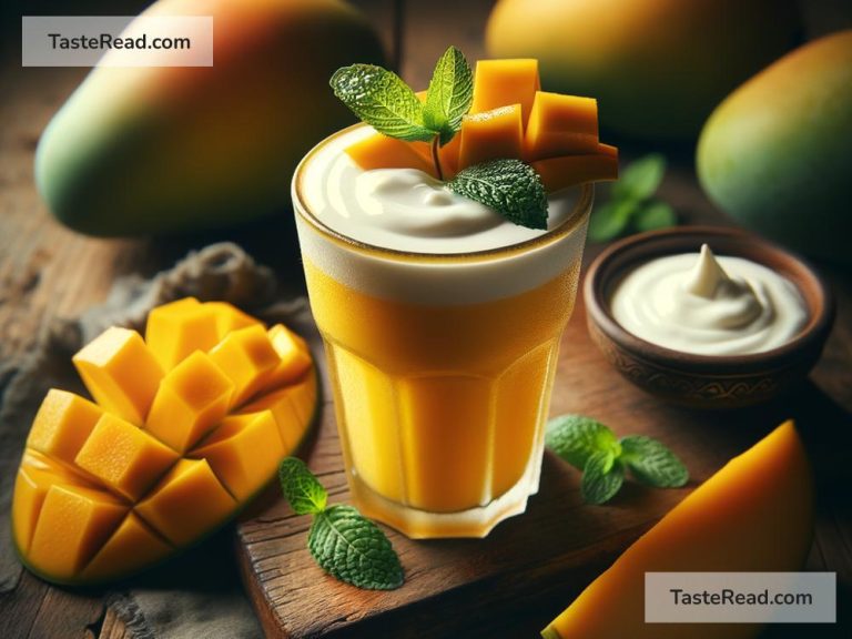How to Make an Exotic Mango Lassi