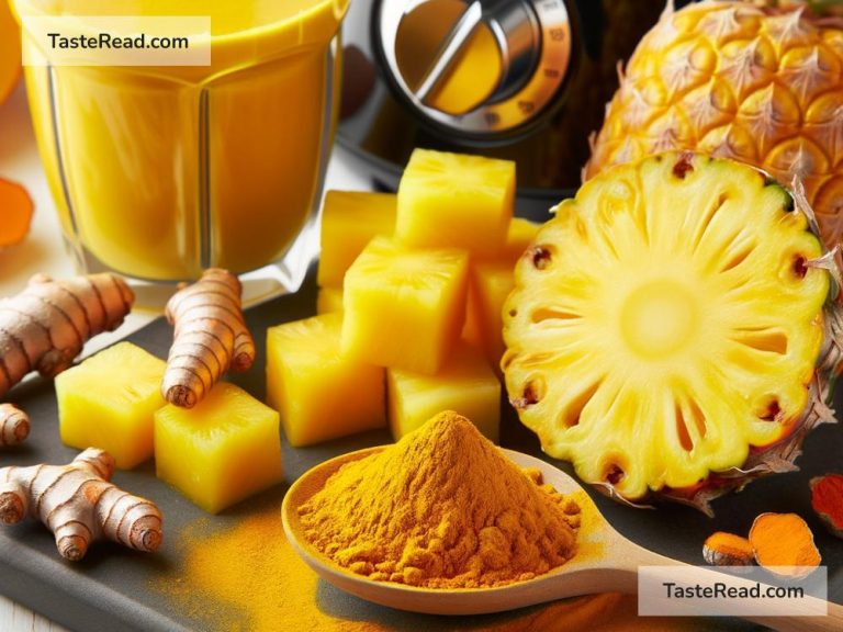 How to Make an Exotic Pineapple Turmeric Smoothie