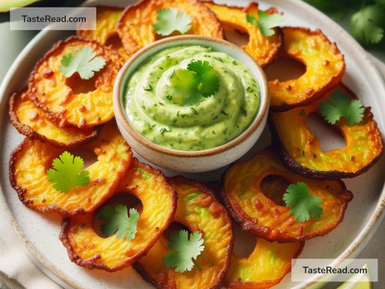 How to Make Baked Avocado Fries with Cilantro Lime Dip for Appetizers