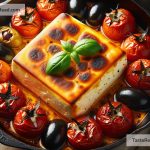 How to Make Baked Feta with Cherry Tomatoes and Olives for Mediterranean Appetizers