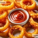 How to Make Baked Onion Rings with Sweet Chili Sauce for Appetizers