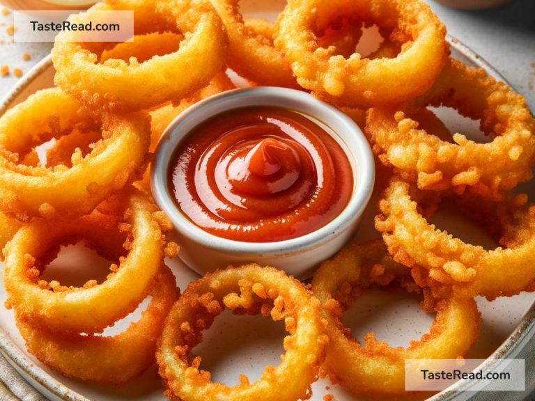 How to Make Baked Onion Rings with Sweet Chili Sauce for Appetizers