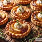 How to Make Caramelized Onion and Goat Cheese Tarts for Appetizers