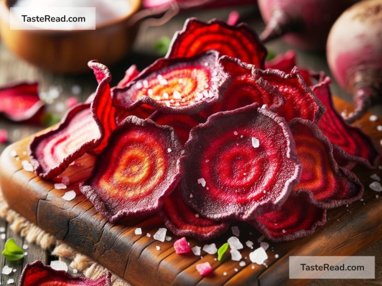 How to Make Crisps from Beetroot Skins