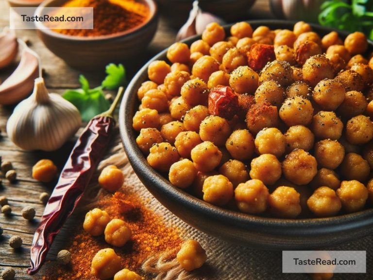 How to Make Crispy Chickpea Snacks with Spices for Appetizers