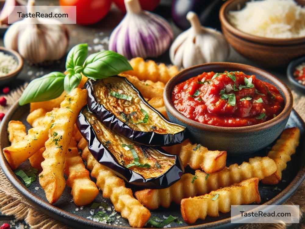 How to Make Crispy Eggplant Fries with Marinara Dip for Appetizers