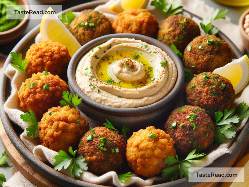 How to Make Crispy Falafel Bites with Hummus for Appetizers