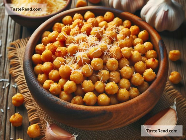 How to Make Crispy Garlic Parmesan Roasted Chickpeas