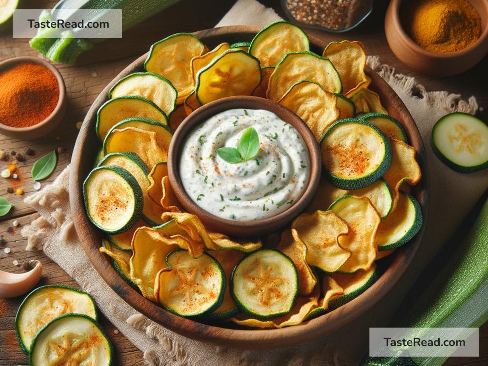 How to Make Crispy Zucchini Chips with Ranch Dip for Appetizers