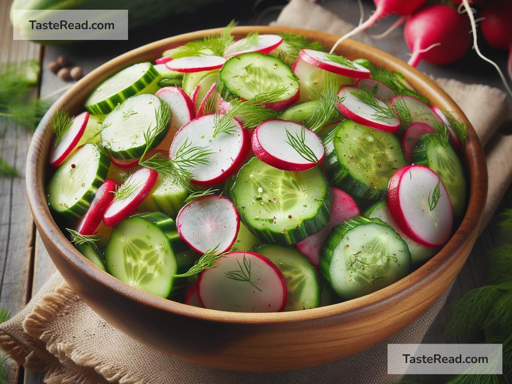 How to Make Cucumber and Radish Salad with Lemon Dressing