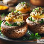 How to Make Easy Vegan Cheese Stuffed Mushrooms