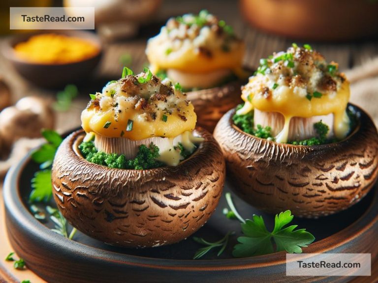 How to Make Easy Vegan Cheese Stuffed Mushrooms