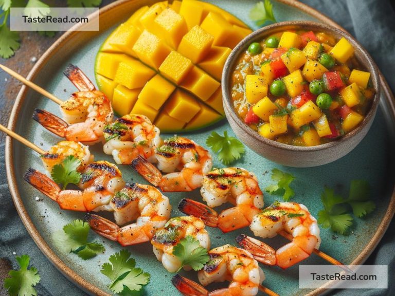 How to Make Grilled Shrimp with Mango Salsa for Appetizers