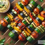 How to Make Grilled Vegetable Skewers with Garlic Butter for Appetizers