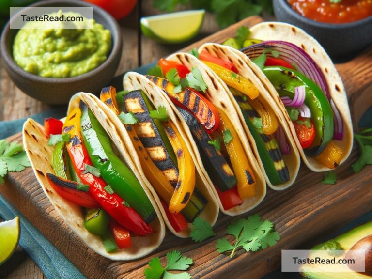 How to Make Grilled Vegetable Tacos for Appetizers