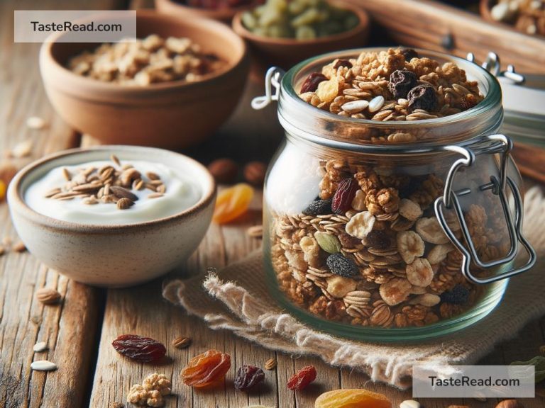 How to Make Homemade Granola for Breakfast or Snacking