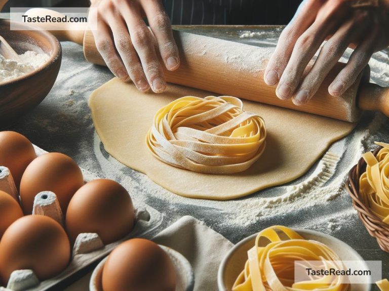 How to Make Homemade Pasta with Perfect Texture Every Time