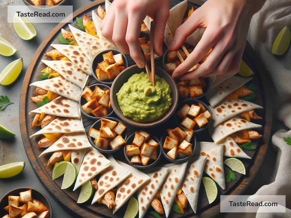 How to Make Mini Quesadillas with Chicken and Cheese for Appetizers