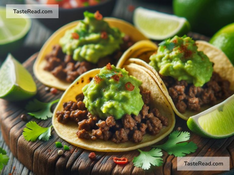 How to Make Mini Tacos with Ground Beef and Guacamole for Appetizers