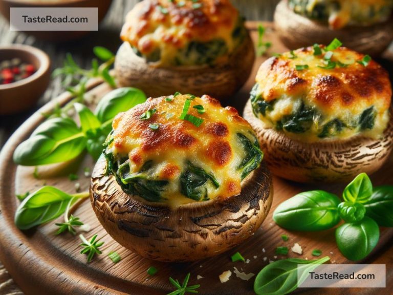 How to Make Parmesan-Spinach Stuffed Mushrooms for a Savory Appetizer