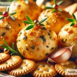 How to Make Roasted Garlic and Herb Cheese Balls for Appetizers