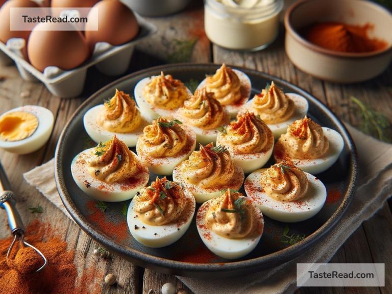 How to Make Smoky Deviled Eggs with Paprika for Appetizers