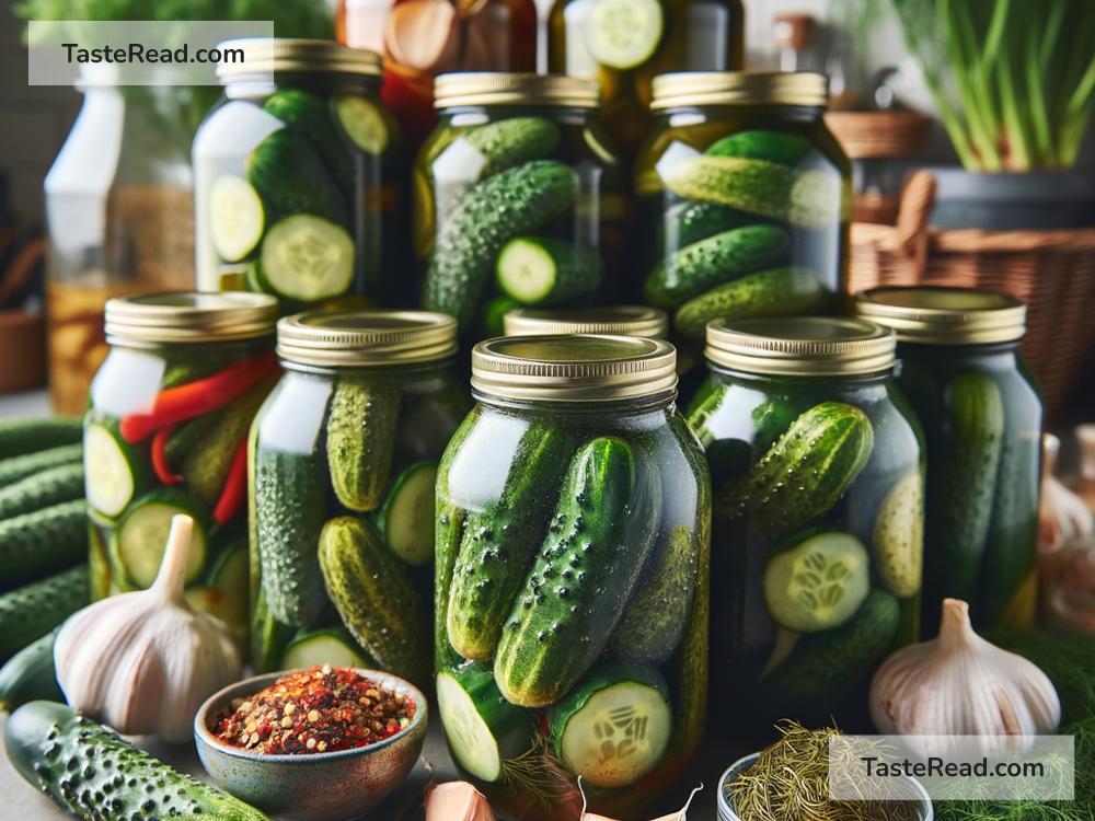 How to Make Spicy Cucumber Pickles for Appetizers