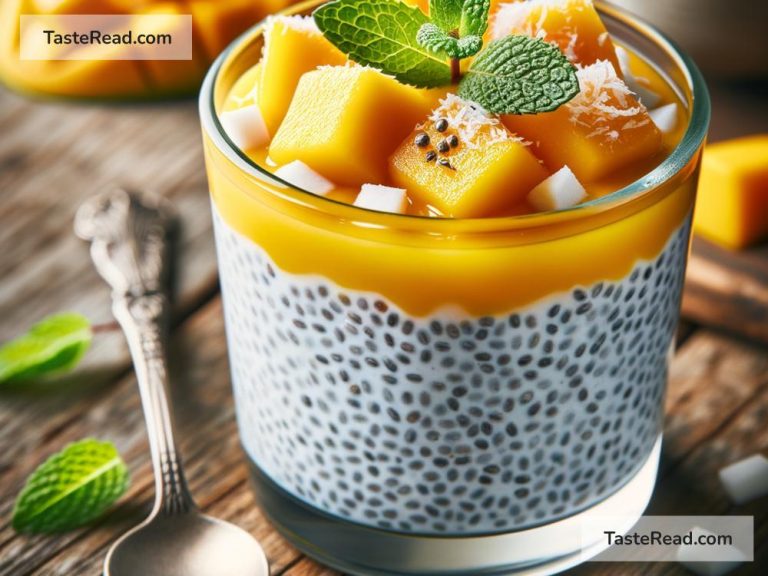 How to Make Sweet Mango and Coconut Chia Pudding