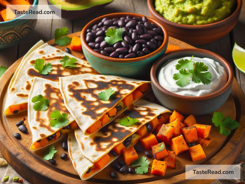 How to Make Sweet Potato and Black Bean Quesadillas for Appetizers