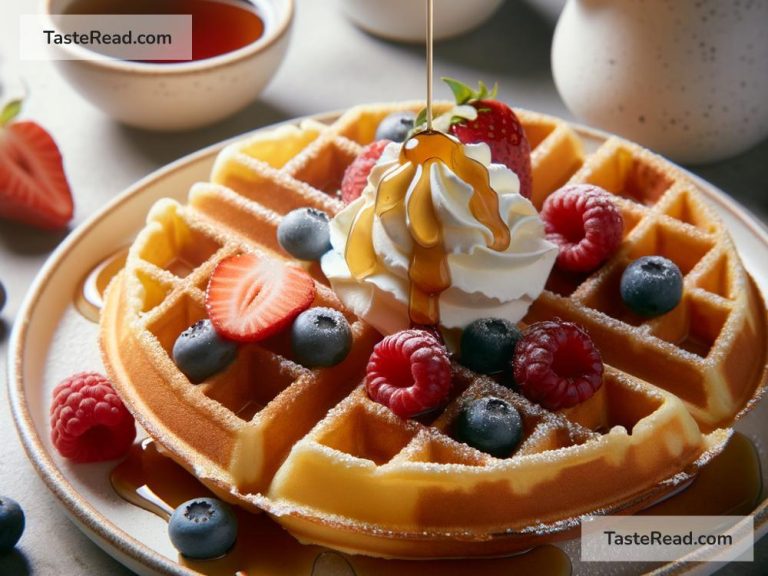 How to Make the Perfect Waffles with Crispy Edges