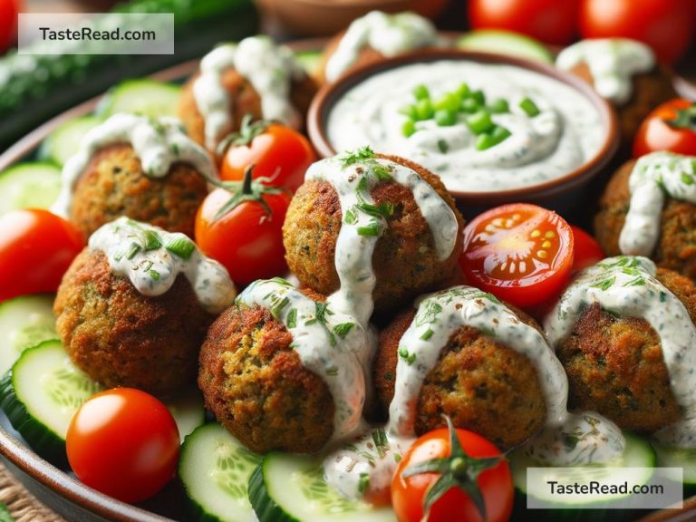 How to Make Vegan Falafel with Tzatziki Sauce for Appetizers