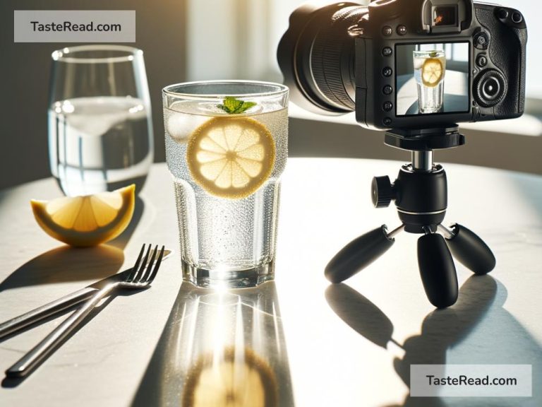 How to Photograph Drinks with Perfect Reflections and Clarity