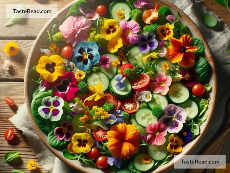 How to Photograph Foods with Edible Flowers for a Beautiful Touch