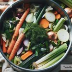 How to Prepare a Basic Vegetable Stock from Kitchen Scraps