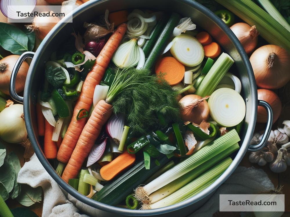 How to Prepare a Basic Vegetable Stock from Kitchen Scraps