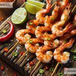 How to Prepare a Chili-Lime Grilled Shrimp Skewer Lunch