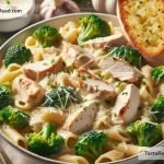 How to Prepare a Creamy Chicken Alfredo with Broccoli for Dinner